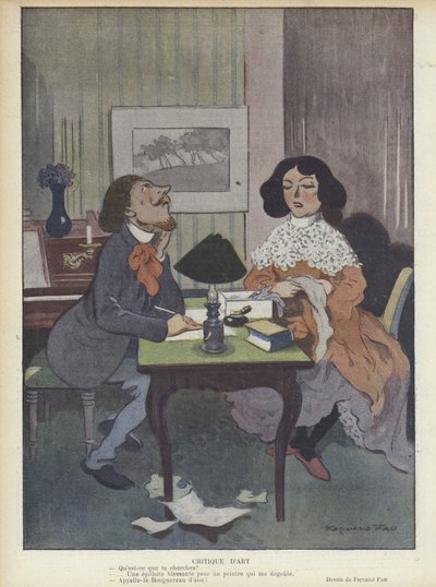 ル・リールのイラスト 作： Fernand Fau