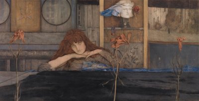  作： Fernand Khnopff