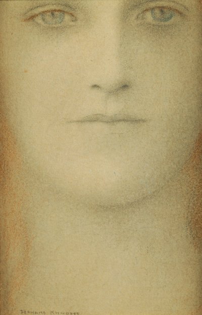 女性の研究、1890 作： Fernand Khnopff