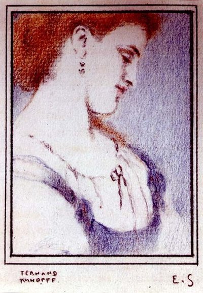 ユージン・スミッツの思い 作： Fernand Khnopff
