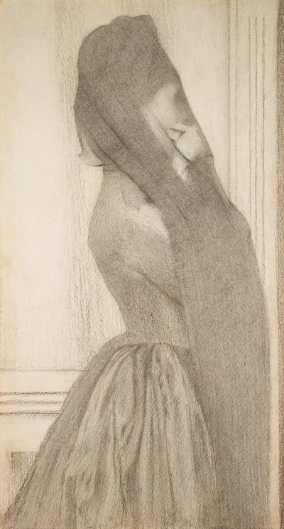 ベール 作： Fernand Khnopff