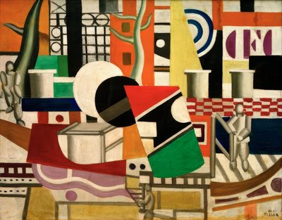 はしけ船の橋 作： Fernand Leger