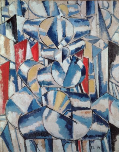 形の対比 作： Fernand Leger
