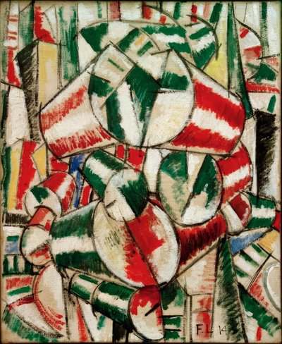 形の対比 作： Fernand Leger