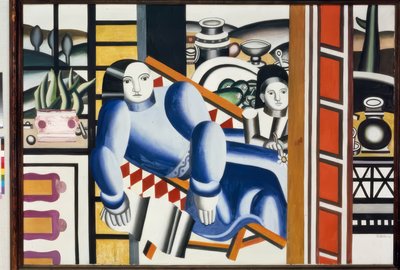 子供連れの女性 作： Fernand Leger