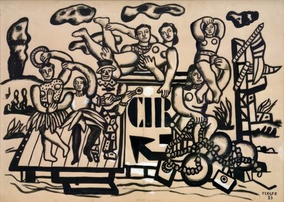 大パレード 作： Fernand Leger