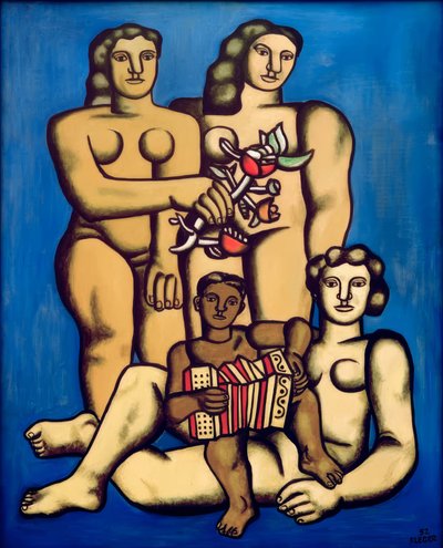三姉妹の構図 作： Fernand Leger
