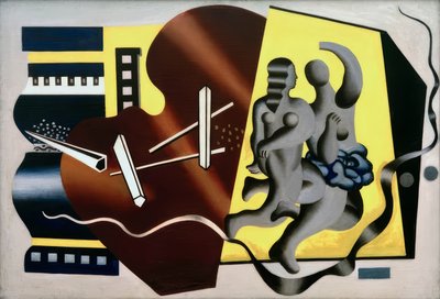 2人のダンサーによる構成 作： Fernand Leger