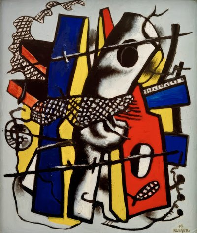 黒い格子 作： Fernand Leger