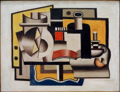 静物画 作： Fernand Leger