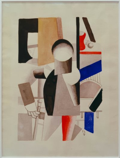 Les trois camerades のための研究 作： Fernand Leger