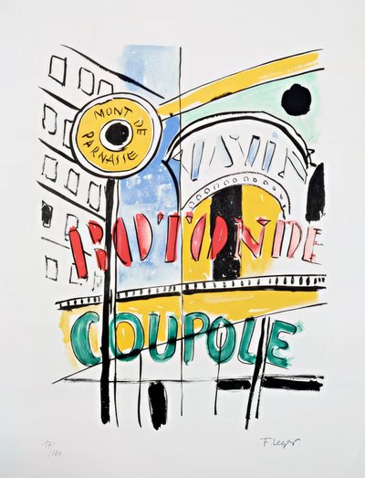 『ザ・シティ：モンパルナス』 作： Fernand Leger