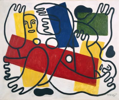 ダイバーたち 作： Fernand Leger