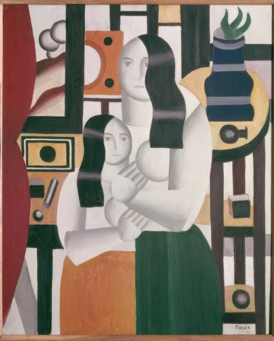 2人の立っている女性 作： Fernand Leger
