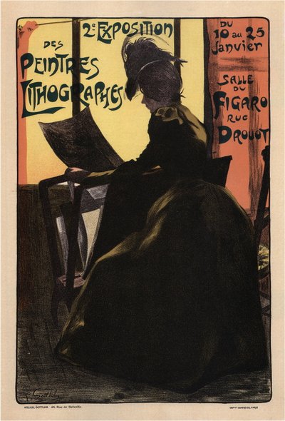 第2回ペインターリトグラフ展 作： Fernand Louis Gottlob