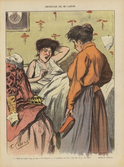 ル・リールのイラスト 作： Fernand Louis Gottlob