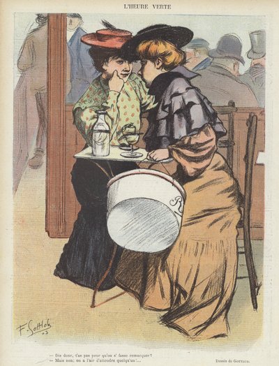 ル・リールのイラスト 作： Fernand Louis Gottlob