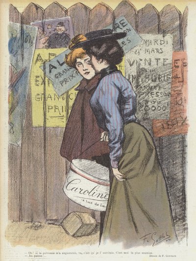 ル・リールのイラスト 作： Fernand Louis Gottlob