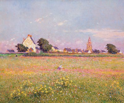 ルーアン近くの村 作： Fernand Loyen du Puigaudeau