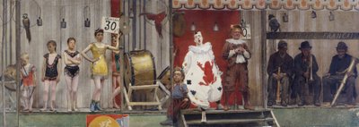 悲嘆と悲惨 - 1888年、レ・サルティンバンク（油彩・カンヴァス） 作： Fernand Pelez