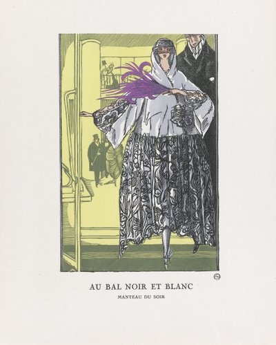 バルノワールエブラン、パブ。 1921（ステンシルプリント） 作： Fernand Siméon