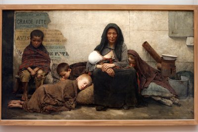 ホームレス、1883 作： Fernand de Cordova Pelez