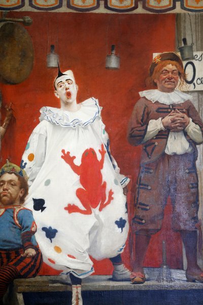 アクロバット、詳細、1888 作： Fernand de Cordova Pelez