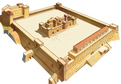 エルサレムの寺院。ヘロデ神殿 作： Fernando Aznar Cenamor
