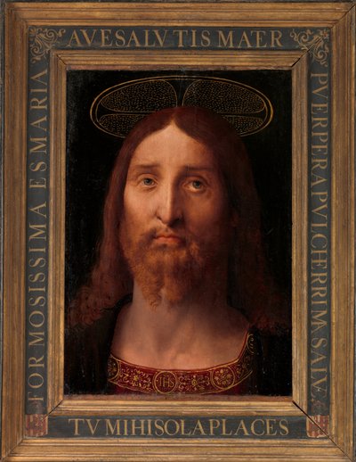 キリストの頭、カリフォルニア州。 1506年。 作： Fernando Yáñez de la Almedina