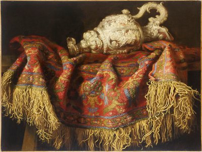 じゅうたんのある静物、c。 1640年。 作： Fieravino