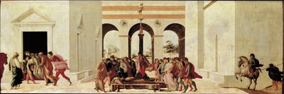 ルクレイスの死（木の上のデトレンプ 作： Filippino Lippi