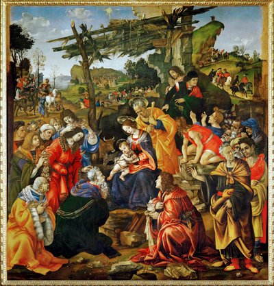  作： Filippino Lippi