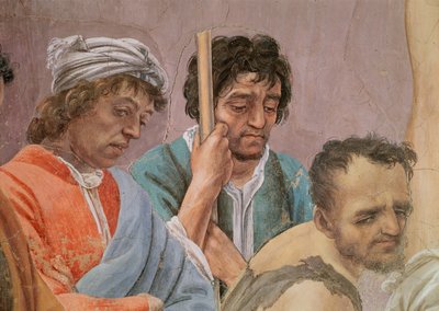 サイモン・マゴとの紛争、および聖ペテロのはりつけ、1480年頃 作： Filippino Lippi