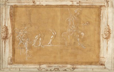 さまざまな図形研究 作： Filippino Lippi