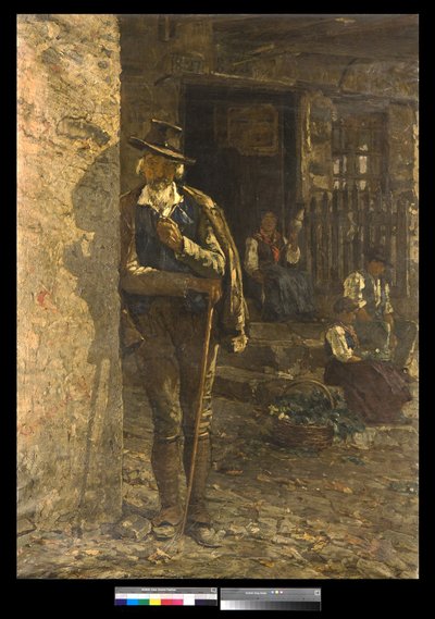 ベネト地方の農民家族、1885 作： Filippo Carcano