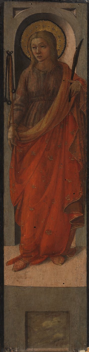 フレイルと女性の聖人 作： Fra Filippo Lippi
