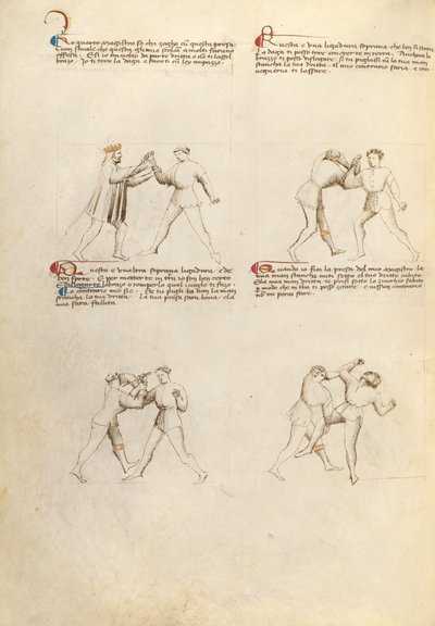 短剣による戦闘 作： Fiore Furlan dei Liberi da Premariacco