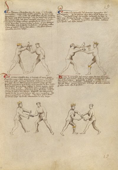 短剣による戦闘 作： Fiore Furlan dei Liberi da Premariacco