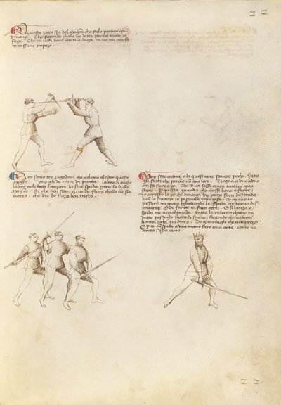 短剣と剣による戦闘 作： Fiore Furlan dei Liberi da Premariacco