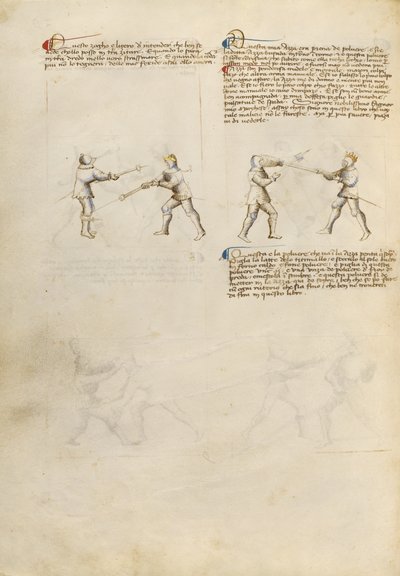 道具を使った戦闘 作： Fiore Furlan dei Liberi da Premariacco