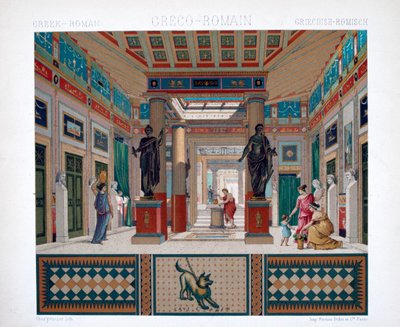 ギリシャ、ローマの寺院、c1800-1835 作： Firmin Didot