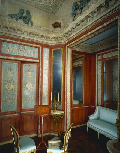 Hotel dHocquevilleの私室、ルーアン、c。 1785年。 作： Fixon Firm