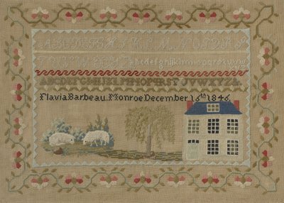 サンプラー 作： Flavia Maria Barbeau