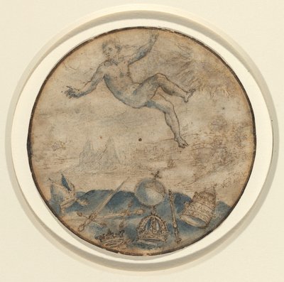 空から落ちてくる男 作： Flemish 17th Century