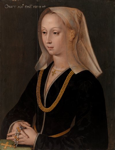 女性の肖像 作： Flemish Master, Cologne Master
