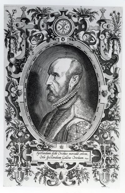 アブラハム、アトラスへの口絵、1579 作： Flemish School