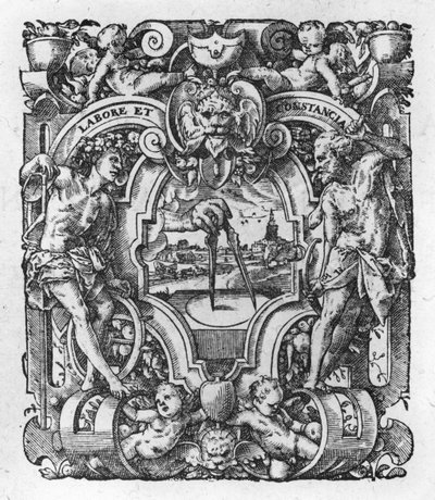 クリストフプランタンプリントマーク、Tacitusによる作品、1607年のイラスト 作： Flemish School