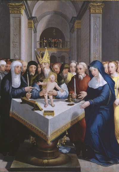 割礼、1500年頃 作： Flemish School