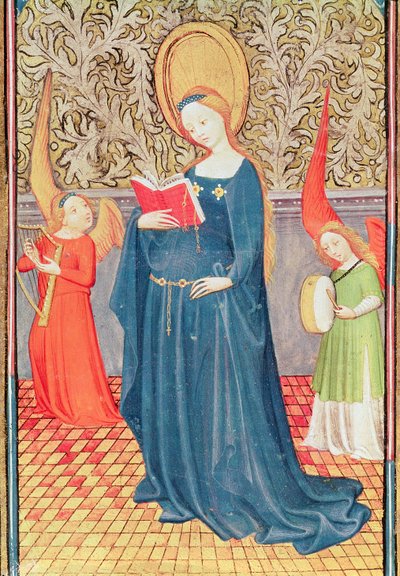 Fol.144v聖セシリア、ドンドゥアルテの時間集 作： Flemish School