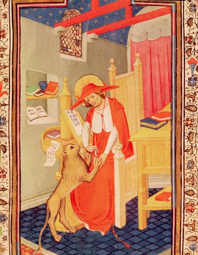 Fol.310v聖ジェローム、ドンドゥアルテ書 作： Flemish School